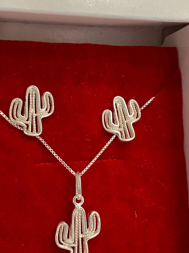 Conjunto em prata 925 Conjunto em prata 925