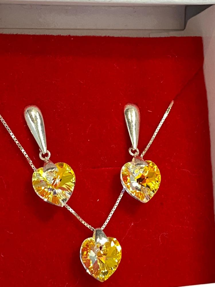 Conjunto em prata 925 Conjunto em prata 925